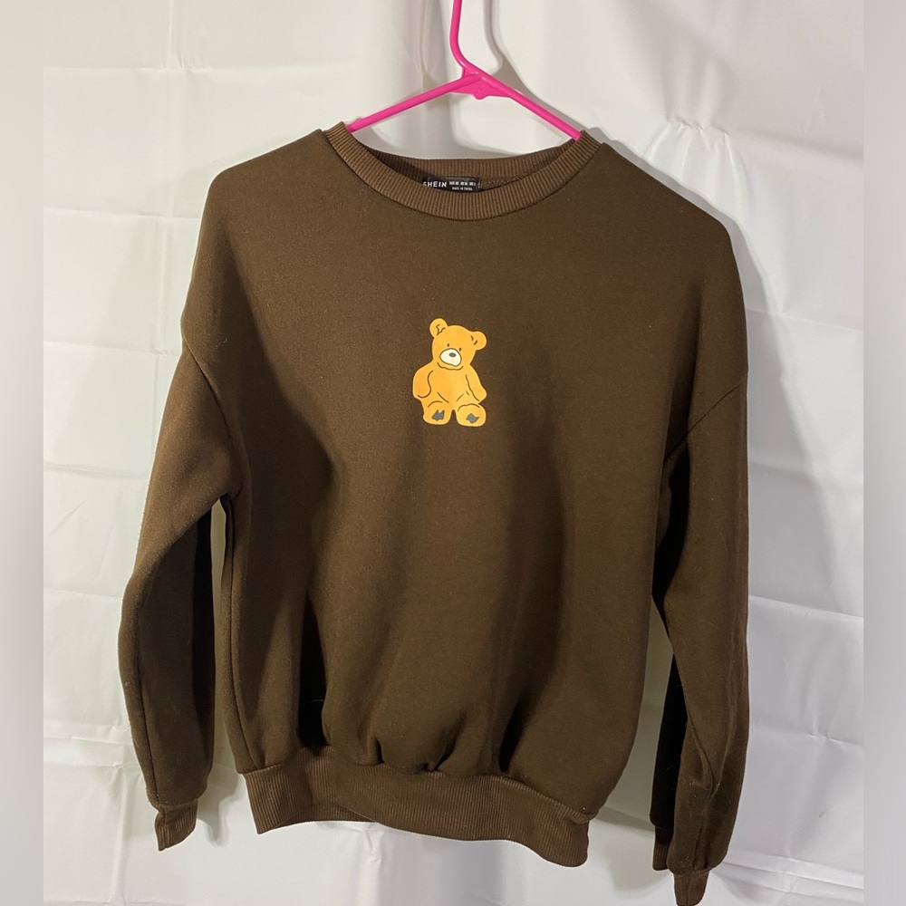 Moosta Bear Brown Sweatshirt